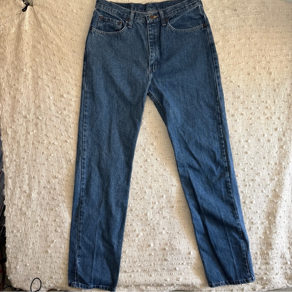 Wrangler Jeans Men 32x34 Blue Regular Fit Cowboy  Western Rodeo Relaxed Straight